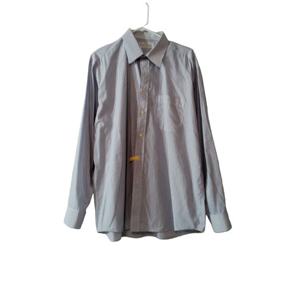 Men's Button Up Dress Shirt St Michael From Mark And Spencer Size 16.5 / 42 Cm - Picture 2 of 16